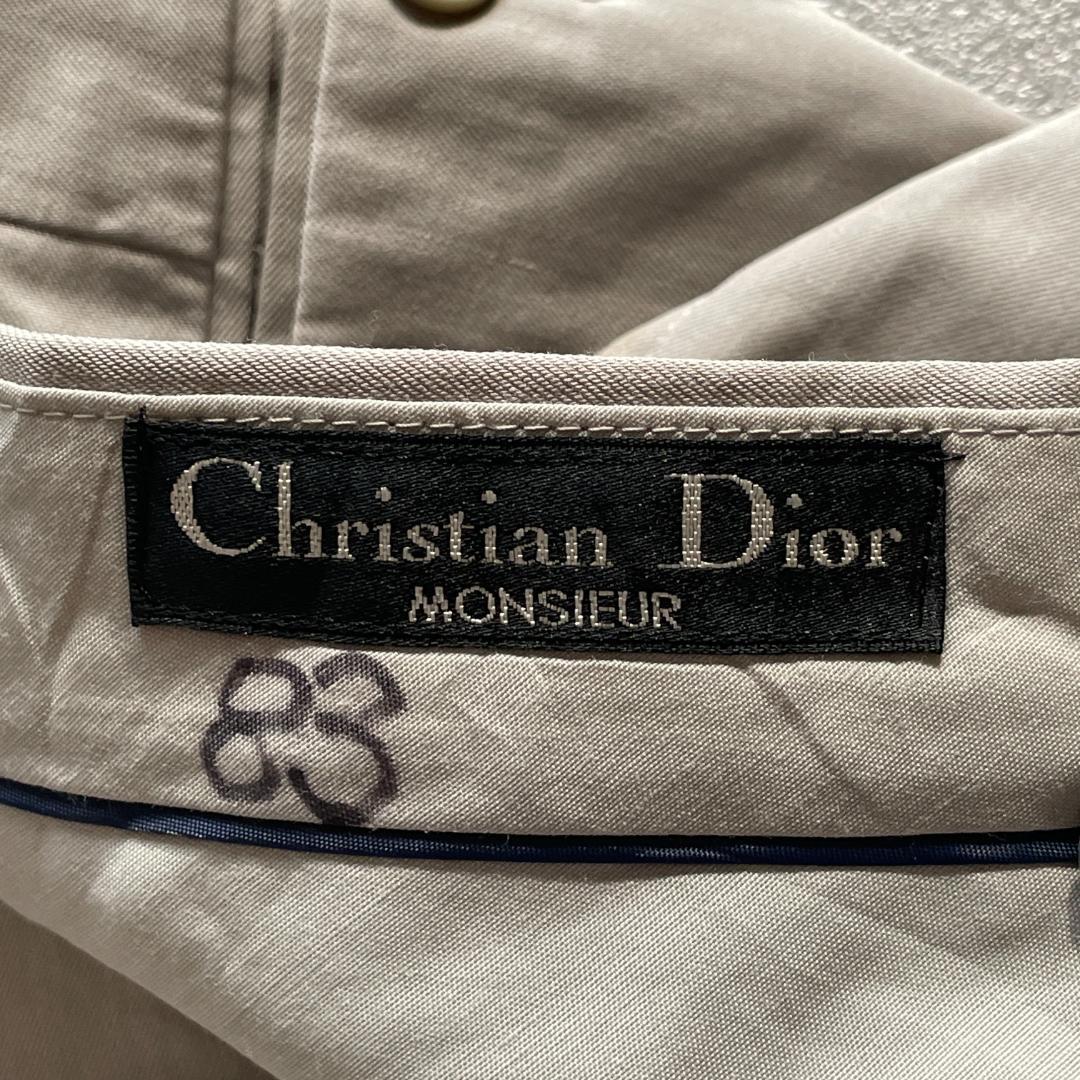 80s Dior Monsieur スラックス 無地 日本製 【W30】 | ib2