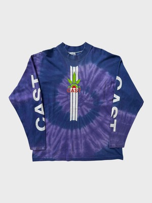 90s Cast Tie Dye L/S T-shirt (XL)