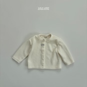 LALALAND 26/SS (Kids)Classic ribbed cardigan