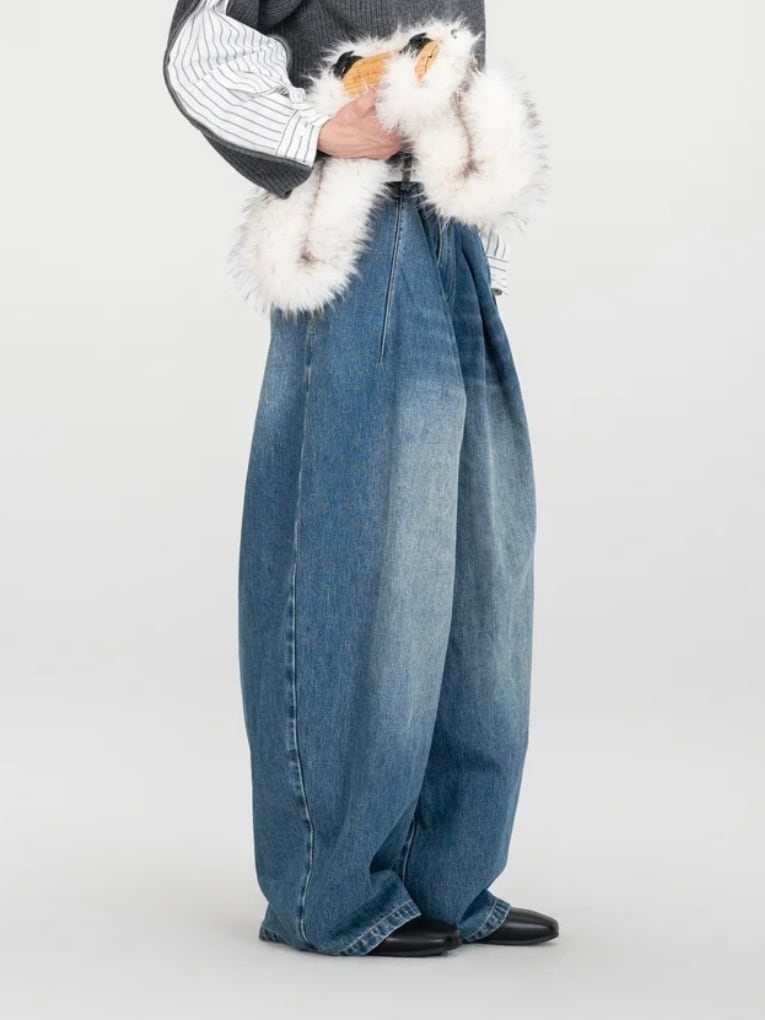 26AW | WOMEN】Feng Chen Wang フェンチェンワン / デニム / BLUE