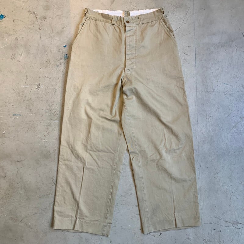 【極美品】50S U.S ARMY CHINO PANTS ミリタリーチノ 希少