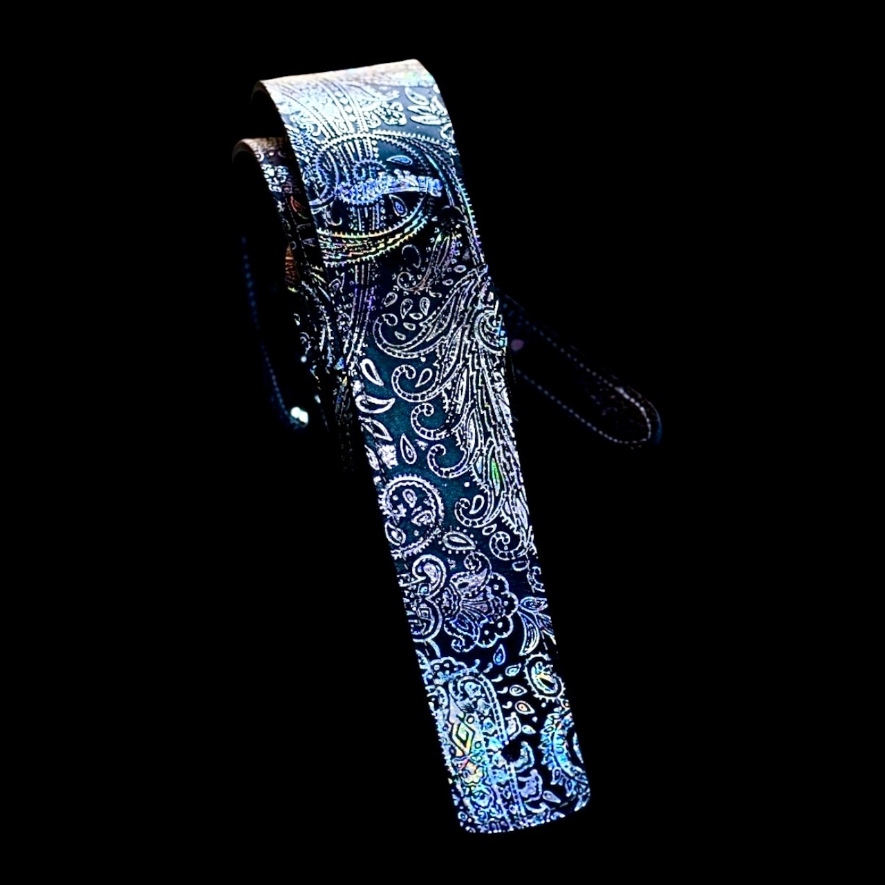 G-Premium Paisley Hologram Black