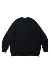 Plain Crewneck Sweatshirt - Black -