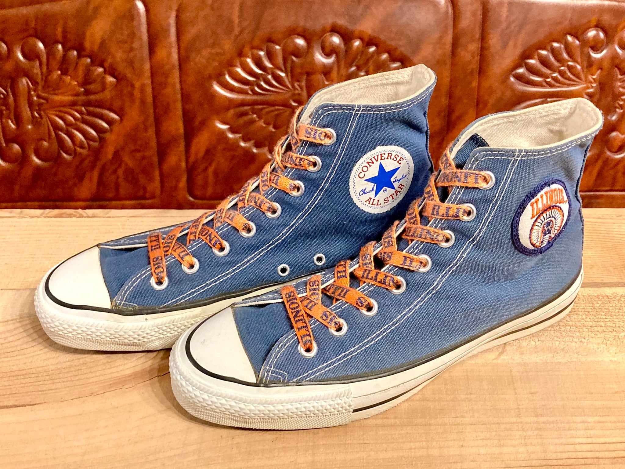 converse(コンバース) ALL STAR ILLINOIS(オールスター イリノイ)Hi ネイビー 9 27.5cm 90s USA 193