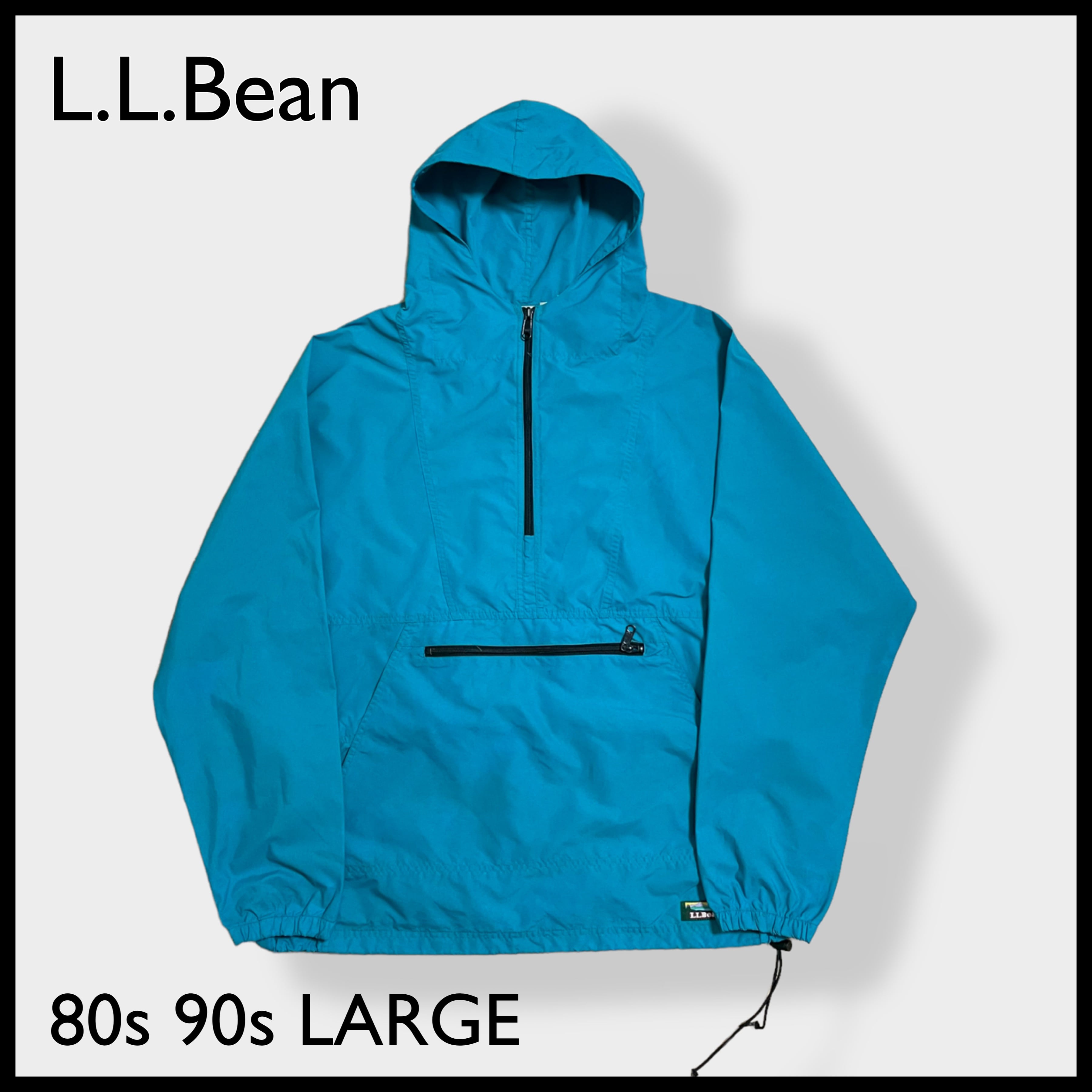 新品・未使用L.L.BEAN ナイロンアノラックパーカー Lサイズ