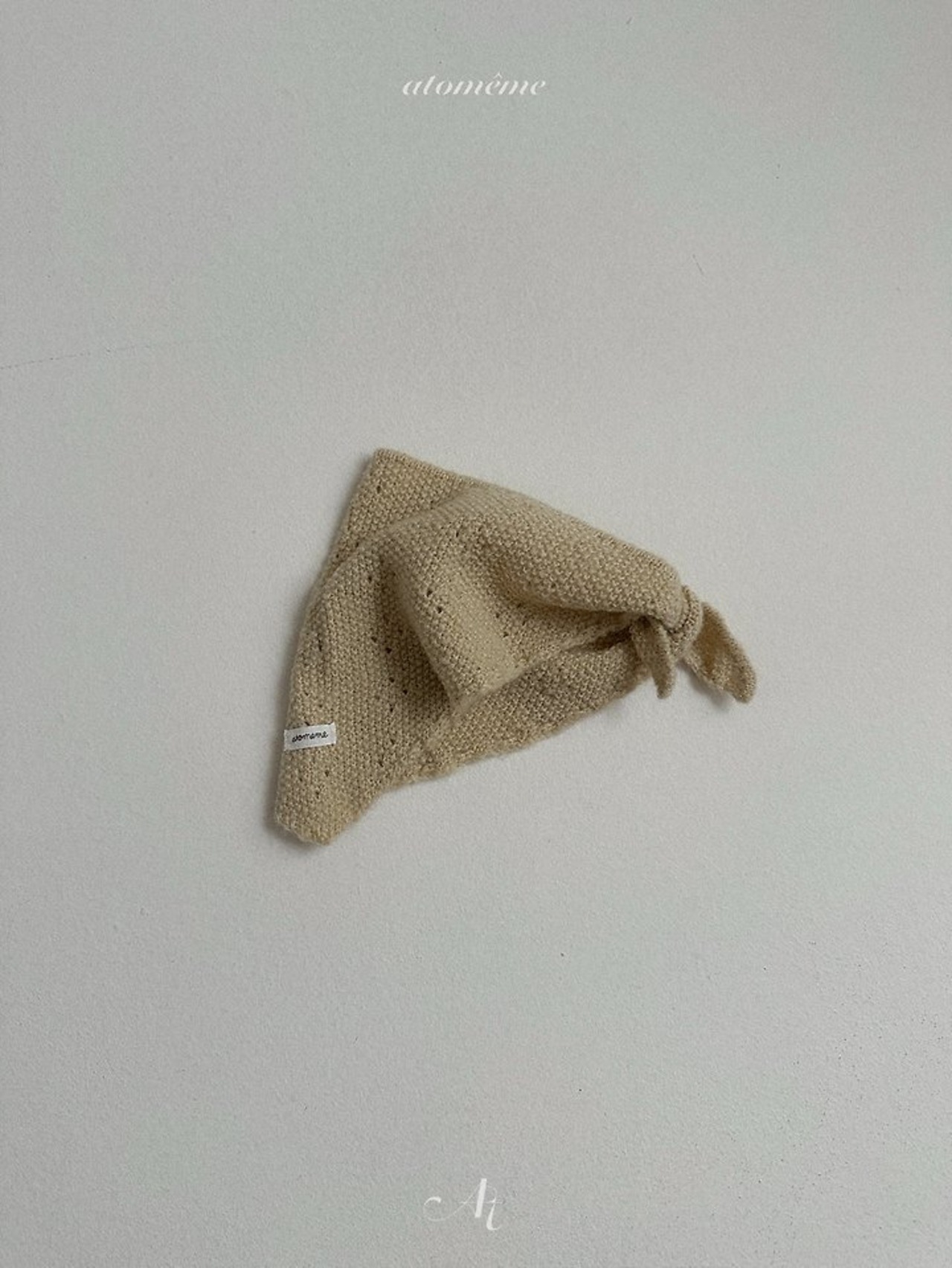 韓国子供服 / Atomeme / 26Autumn / Mellow Knit Scarf / 秋服 *Free*