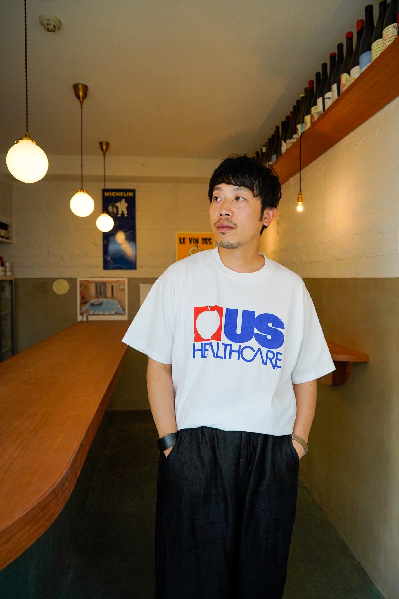 【1990s】"Oneita" V.S. Healthcare Corporate T-shirts / 6-111