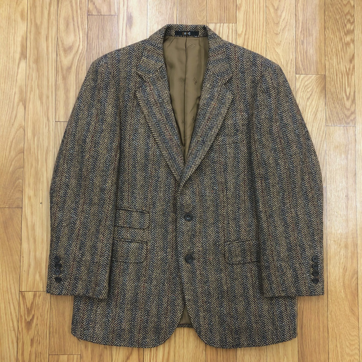 DAKS×Harris Tweed ツイードテーラードジャケット | frshakozaki