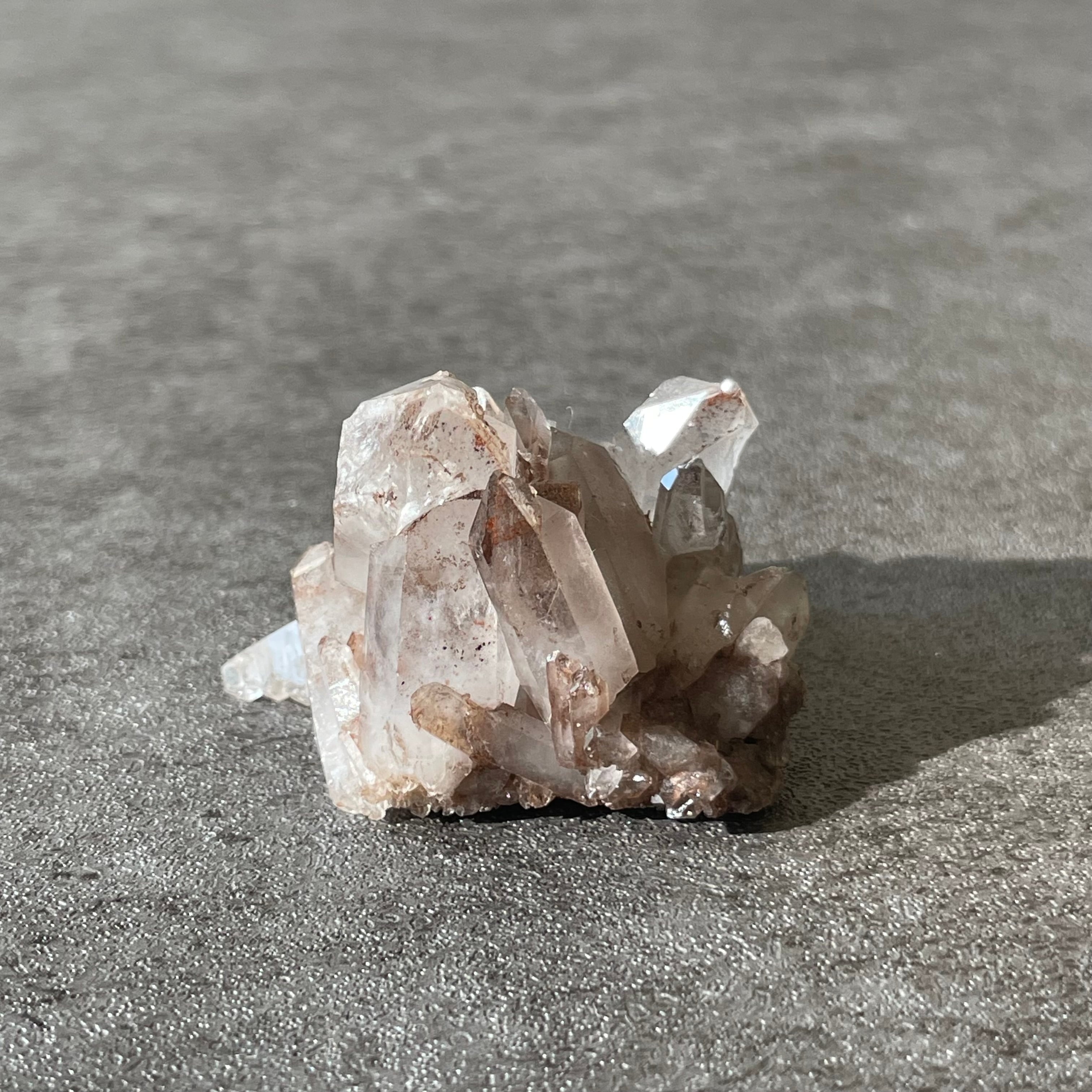 ブラジル バイーア州ジャコビーナ産♦︎Hematite in Quartz ヘマタイトインクォーツ|原石 クラスター|天然石 パワーストーン 鉱物 gem stone