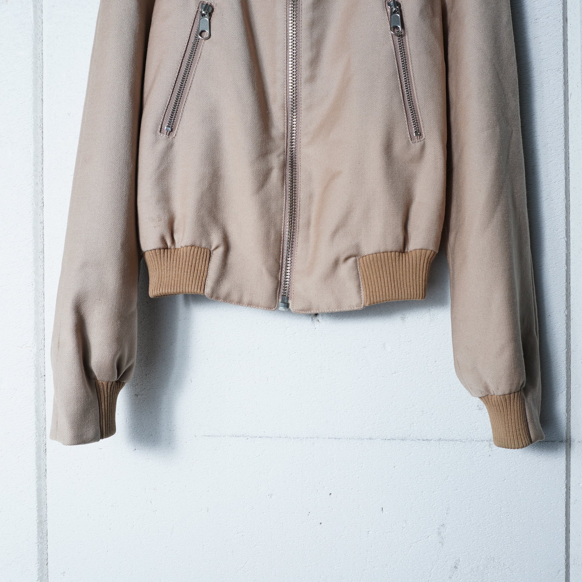 レディース Maison Margiela mm6 ここのえ期 コットン ジップ ジャケット