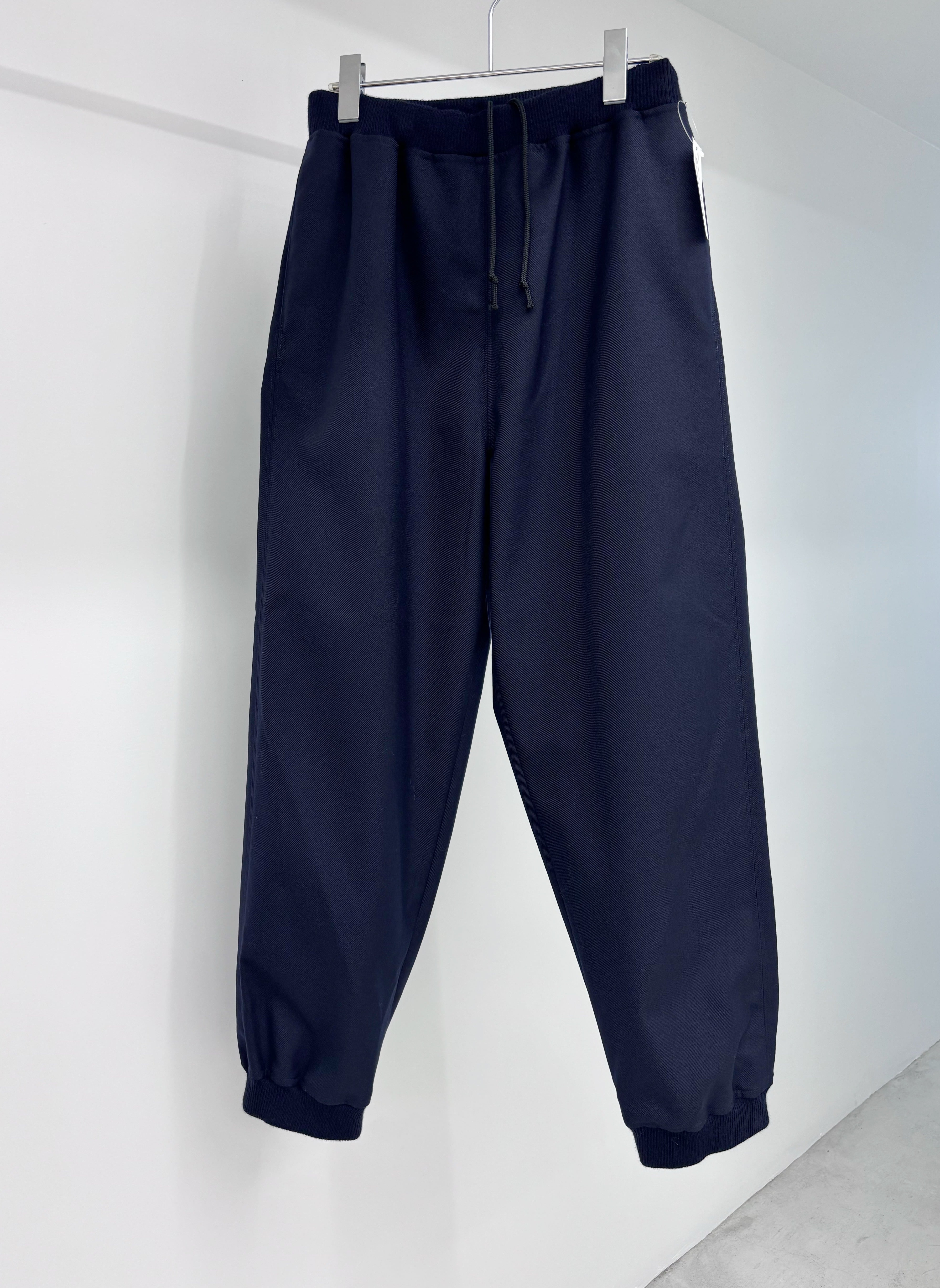 TENNE HANDCRAFTED MODERN velour ribbon pants gray