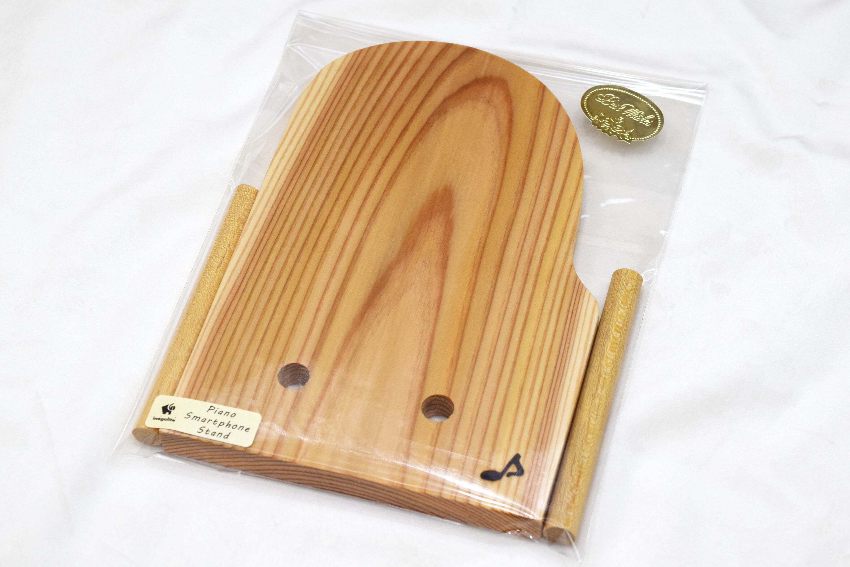 ピアノスマホスタンド 【発表会記念品・音楽ギフト】 | 銘木工房ゆら木