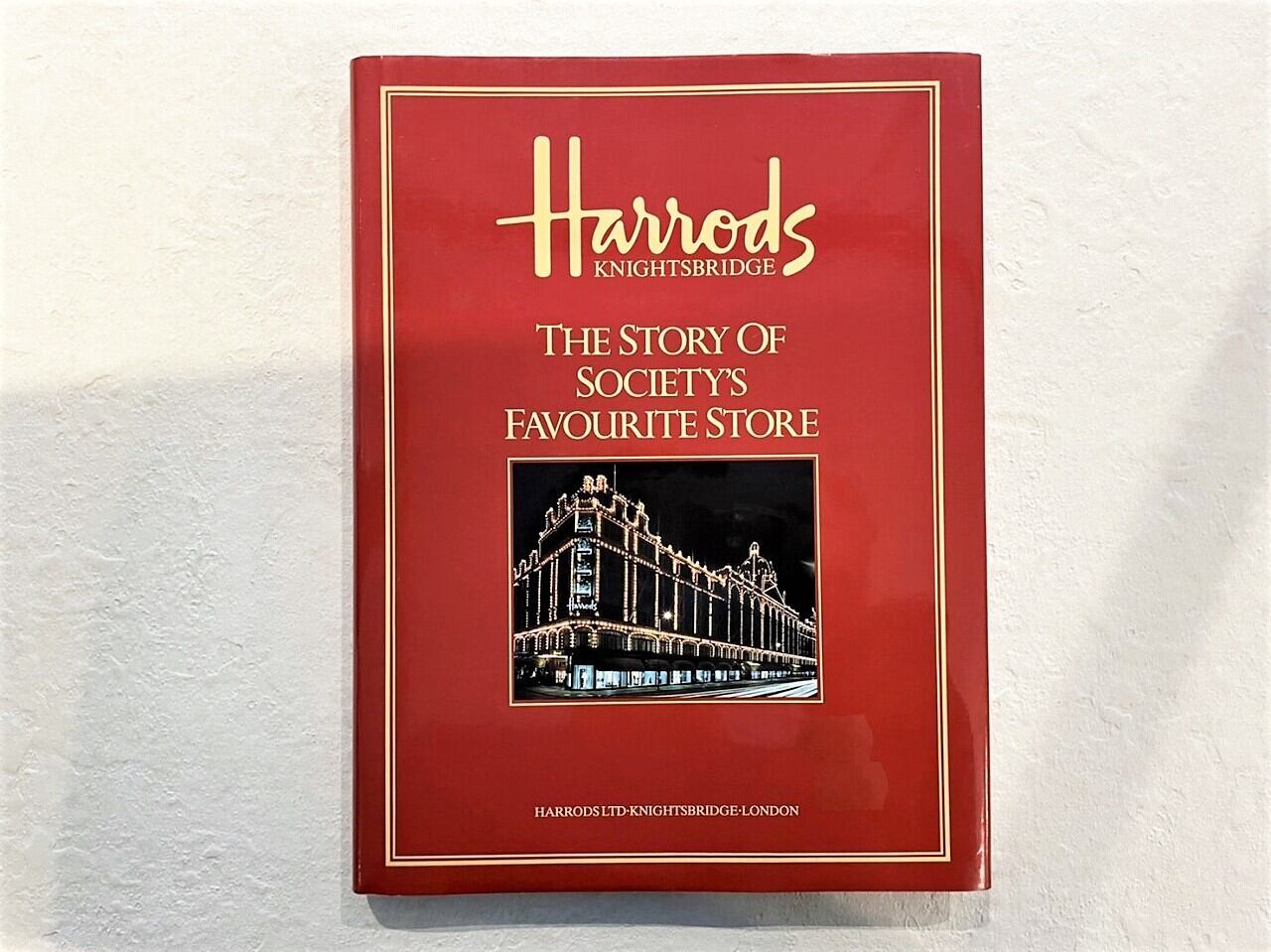 【VI235】Harrods Story of Society /visual book