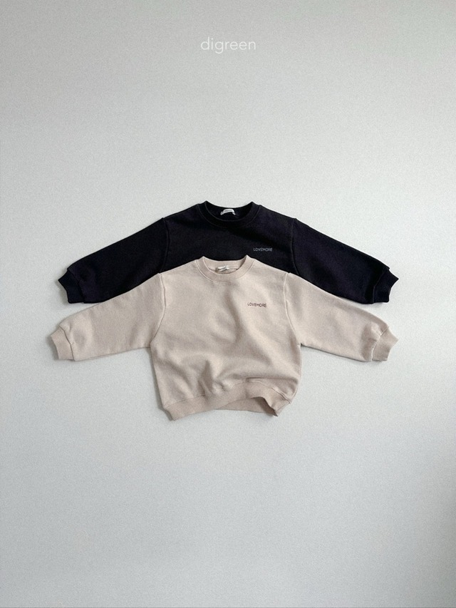 more sweatshirt【digreen】※3月中旬発送予定