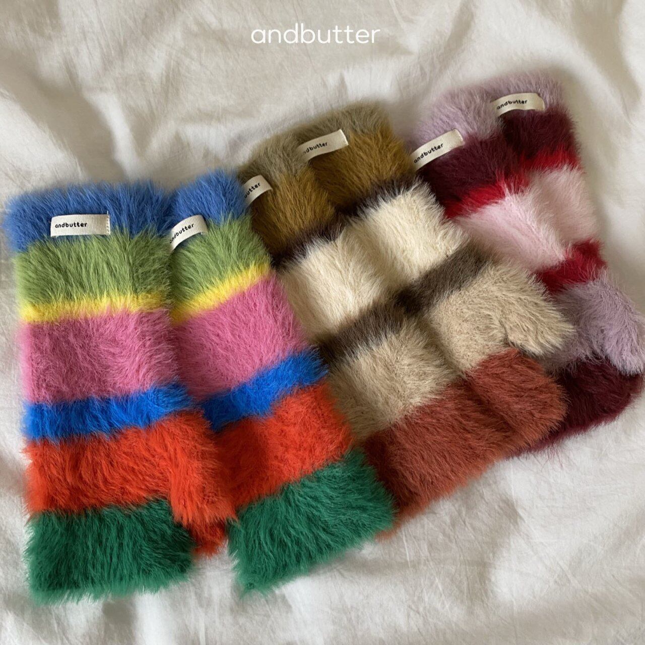【即納】rainbow hand warmer // andbutter