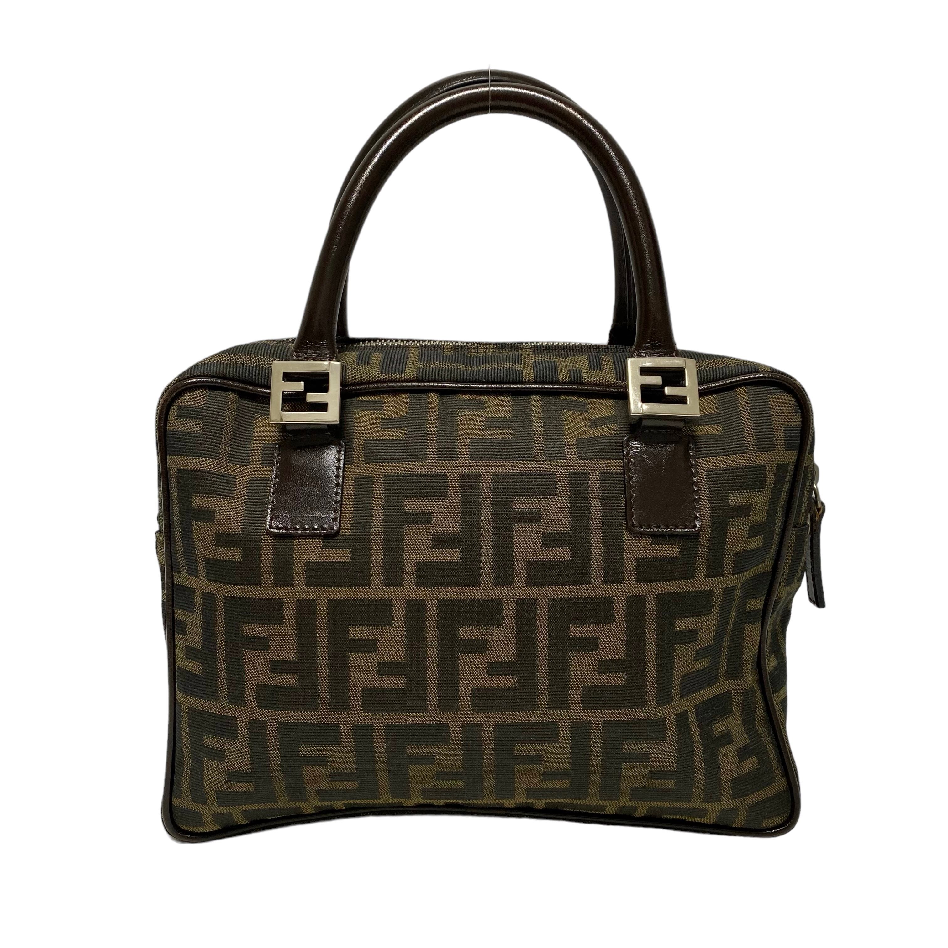 FENDI フェンディ ズッカ ハンドバッグ ブラウン 11907-202311 | rean