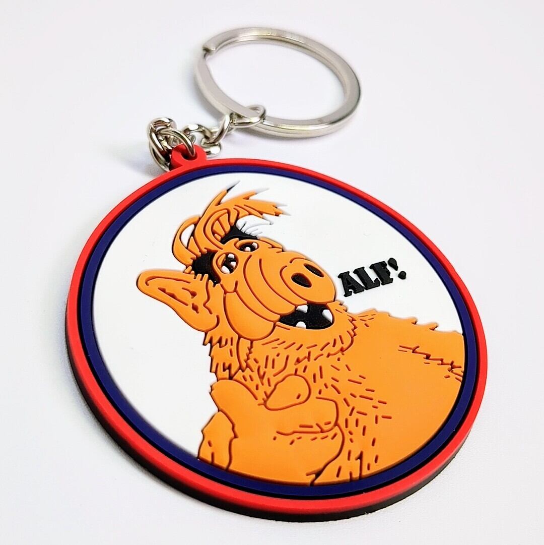 ♧ 送料無料！ ☆ラバーキーホルダー☆ 【ALF（アルフ