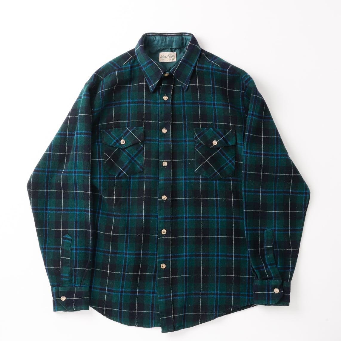 60s USA製 ミントコンディション vintage ウールスラックス ブルー