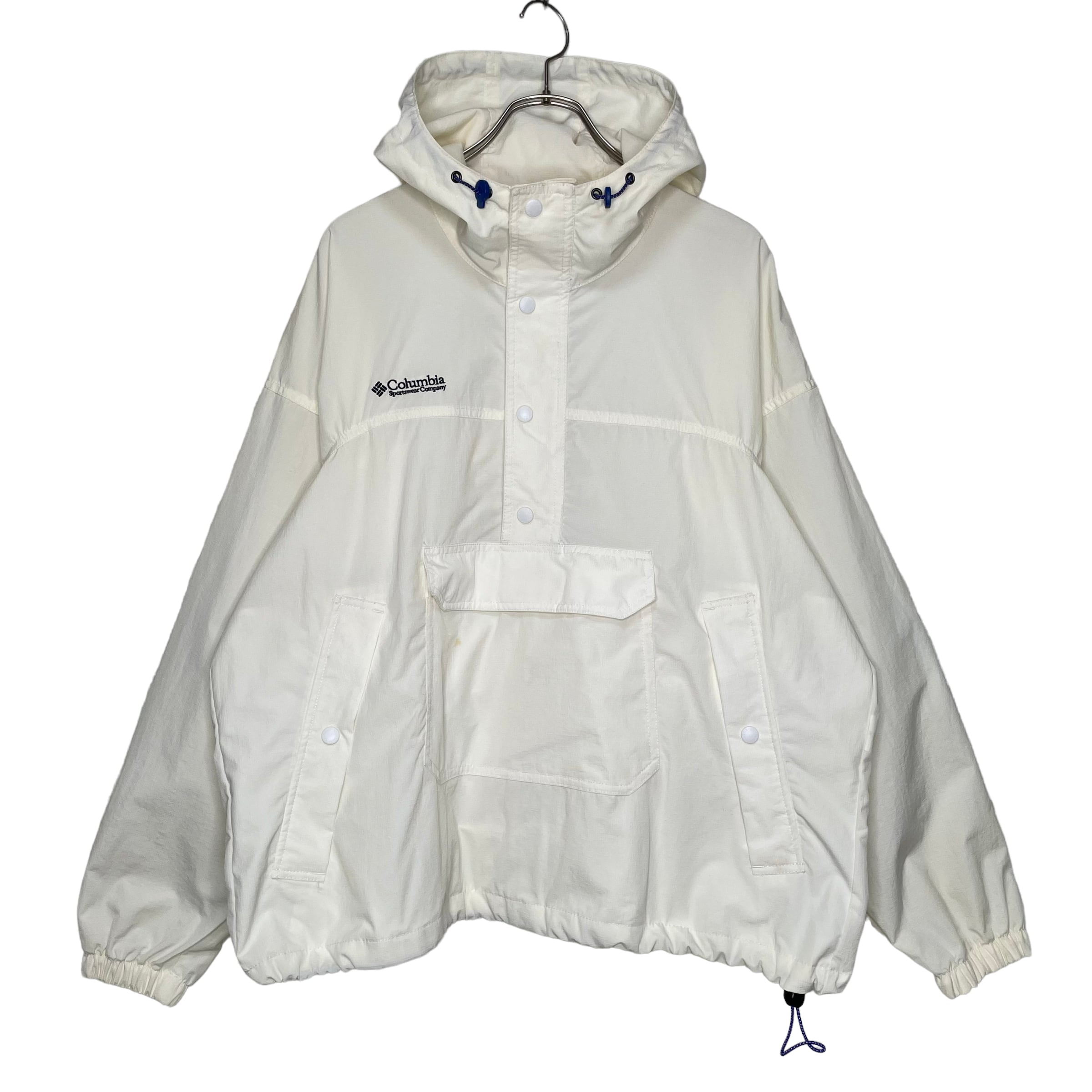 Columbia アノラックパーカー M（L相当） 刺繍 ドローコード | 古着屋