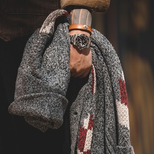 Geometric Knitted Cardigan Sweater / ジオメトリック ニット カーディガン セーター