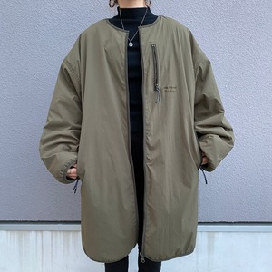 2way多機能ソフトリバーシブルボアouterlong／khaki