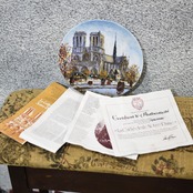81's limoges paris plate