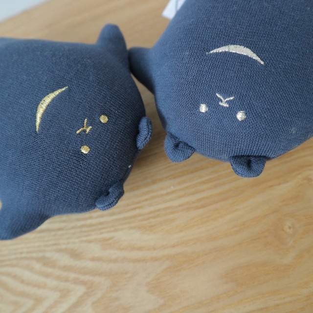 【完売】12月のつみきのわぐまさん(金/銀の星空