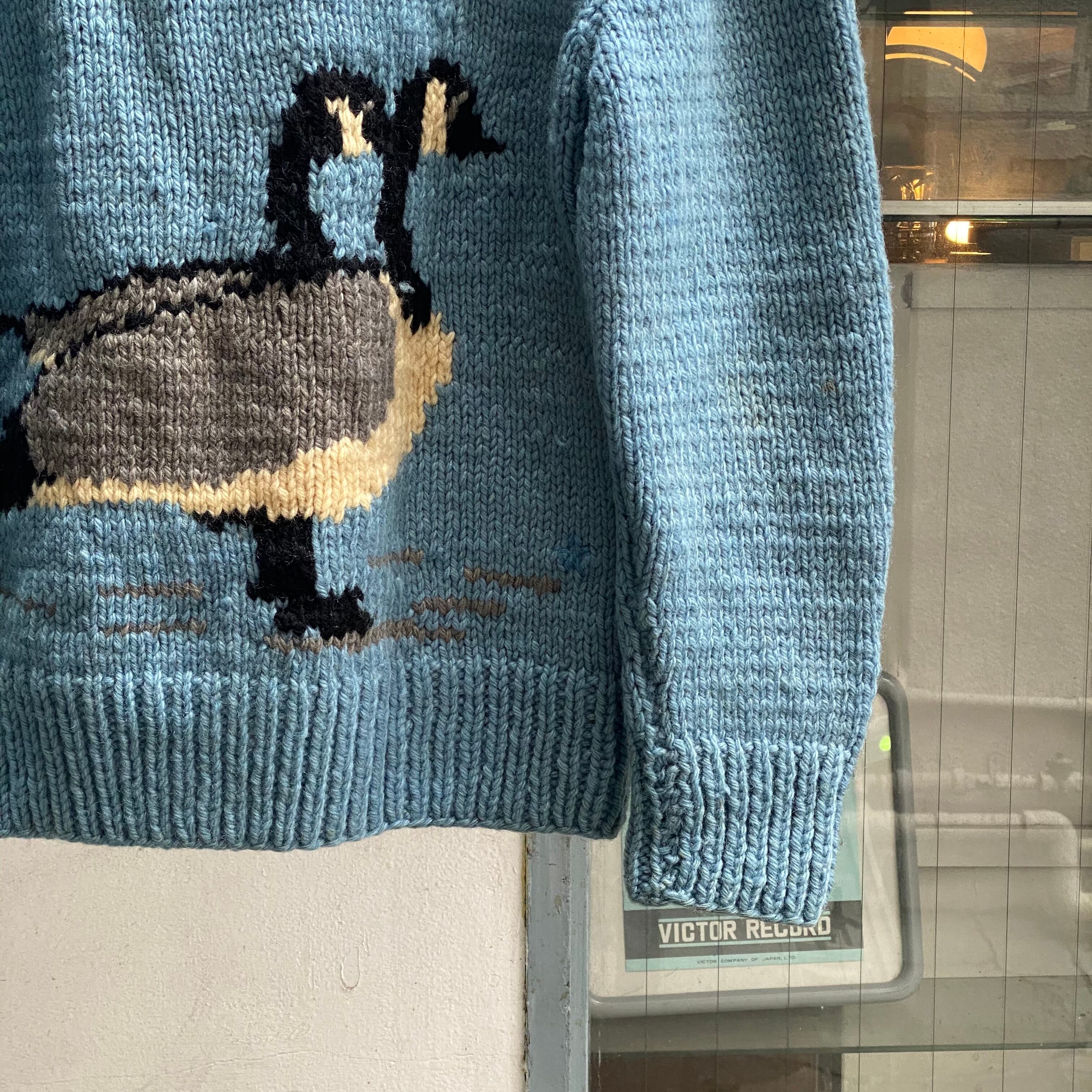60's〜 Hand Knit Cowichan Sweater | 下北沢SPiKe＆SPiCe