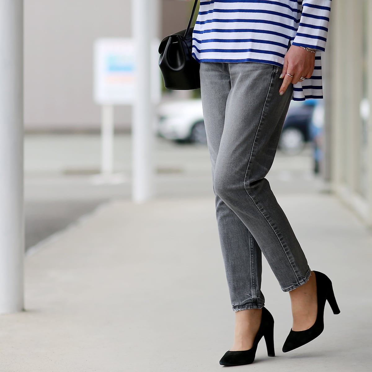 【営業日15:00迄のご注文は当日発送可能】upper hights (アッパーハイツ) new boyfriend denim =THE LADY=