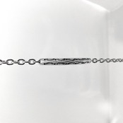 CHAIN BRACELET [SW:TRIANGLE] / スタンプワークトライアングルプレートチェーンブレスレット