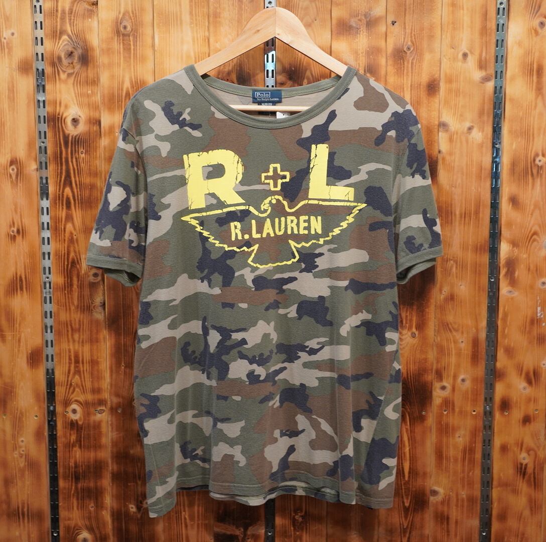 ralphlauren Tシャツ 迷彩 ボーイズXL /ラルフローレン