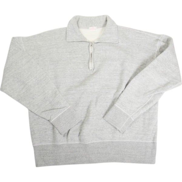 【超特価sale開催!】 スウェット SWEAT ZIP HALF ブッチャープロダクツ PRODUCTS アットラスト/BUTCHER Co & Last At Size【L】 灰 STAY246 | 20815146 【中古品-良い】 トップス
