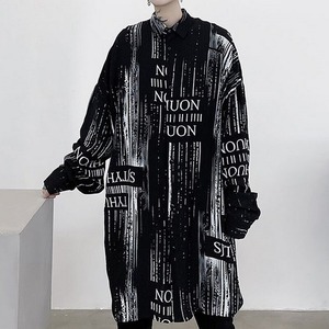 printed loose shirt（プリントルーズシャツ）-b1275