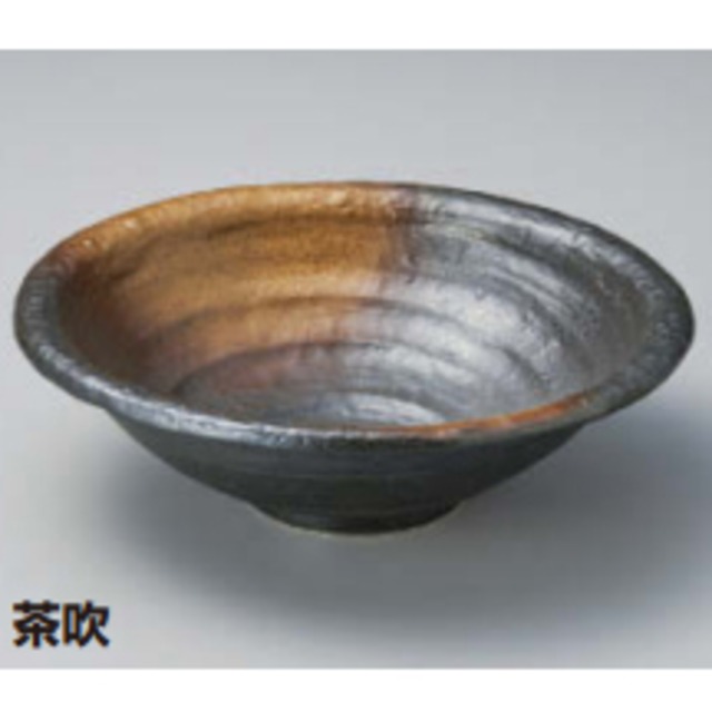茶吹舞楕円深鉢[170] 29-8-287 盛鉢(大・中・小)