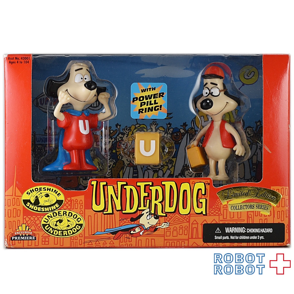 ウルトラわんちゃん アンダードッグ フィギュア セット ROBOTROBOT powered by BASE