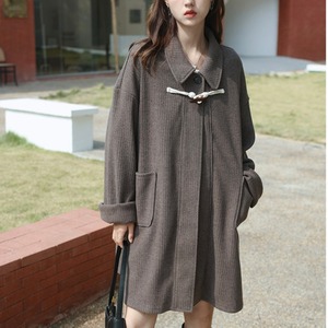 トグルボタンステンカラーコートA1063