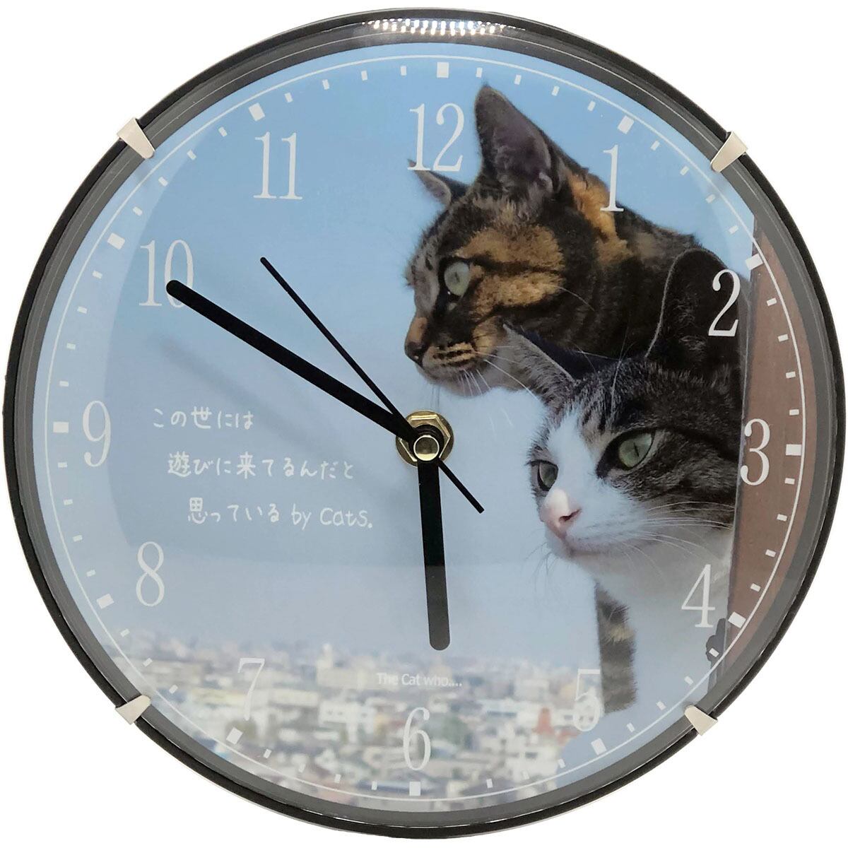 送料無料】【選べるデザイン】黒猫シルエット 三角コインケース 約9 x 