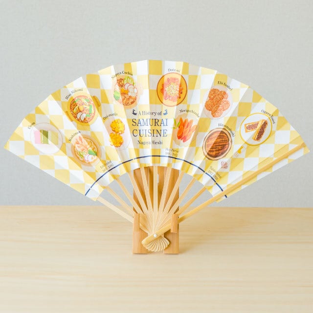 名古屋めし扇子 | JAPAGRA ONLINE STORE