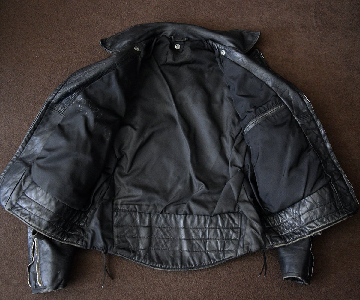 70s SCHOTT CHP MOTORCYCLE JACKET 40 | SECOND TIME GLORY