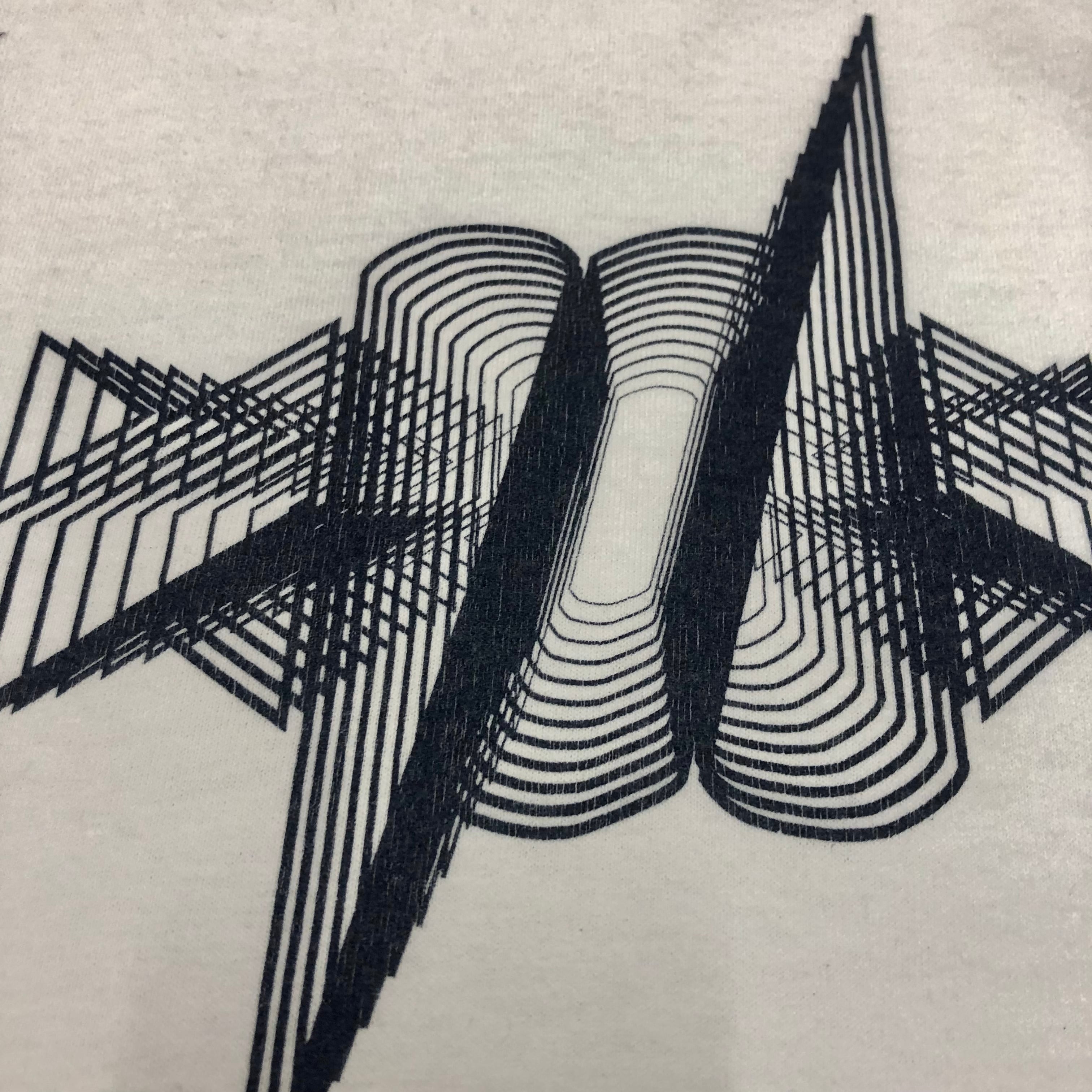 RECON⁄Logo print tee⁄M⁄ロゴプリント⁄Tシャツ⁄有刺鉄線⁄ホワイト 