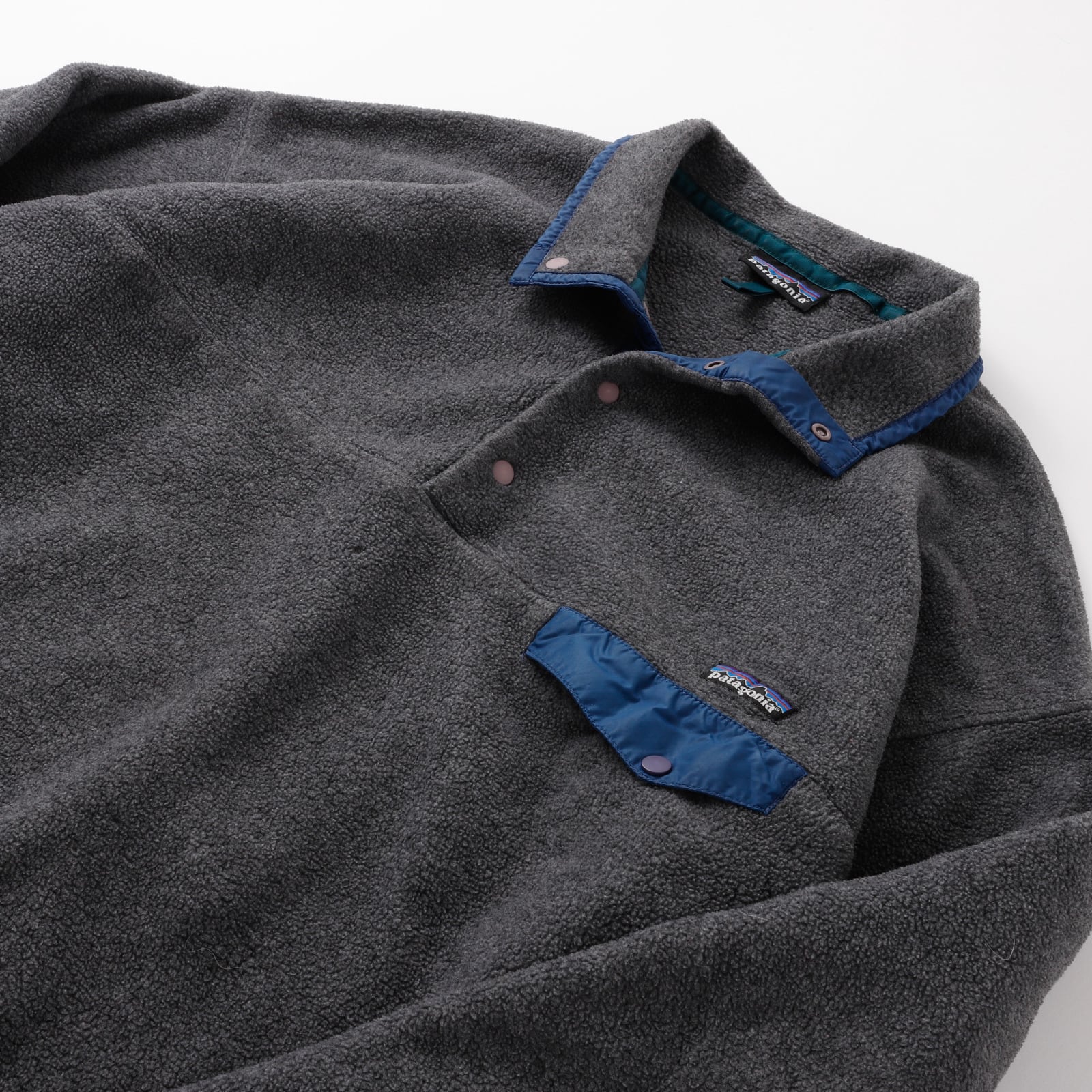 patagonia ブランケット 90s フリース シンチラ パタゴニア 極美品】90s Patagonia fleece jacket SYNCHILLA SNAP-T made in USA