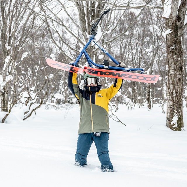 Super G Channel お年玉企画 JykK SNOWSCOOT ONE-D セミワイド