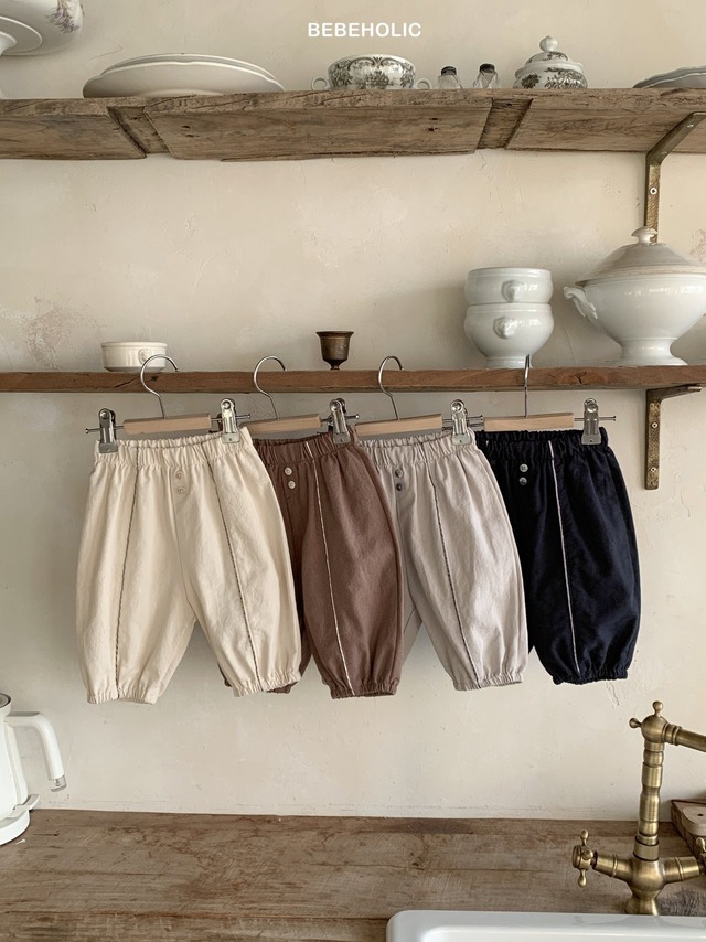 (予約)BEBEHOLIC : Roberlinen Pants 