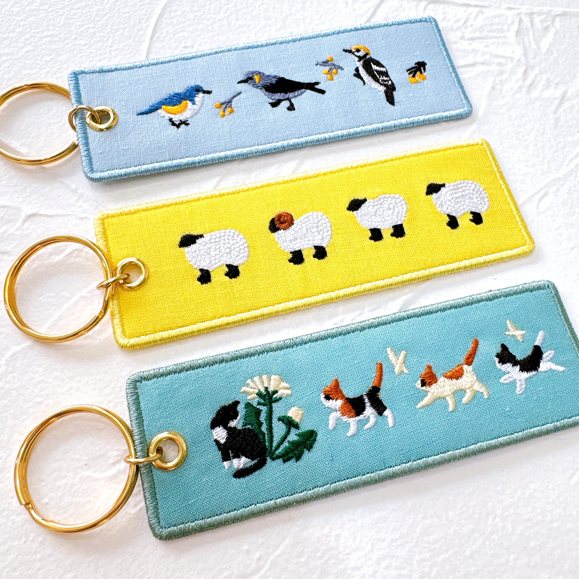 annas刺繍文具】刺繍キーホルダー | Net store アンナとラパン