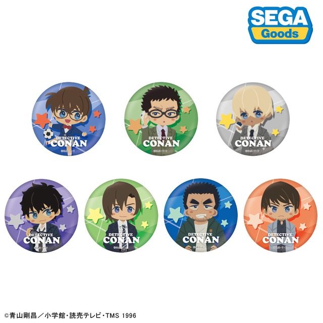 名探偵コナン 缶バッジ みんなといっしょ-けいさつへん- Vol.2 BOX