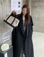 【25aw】Double-Button Wool Long Coat_3colors