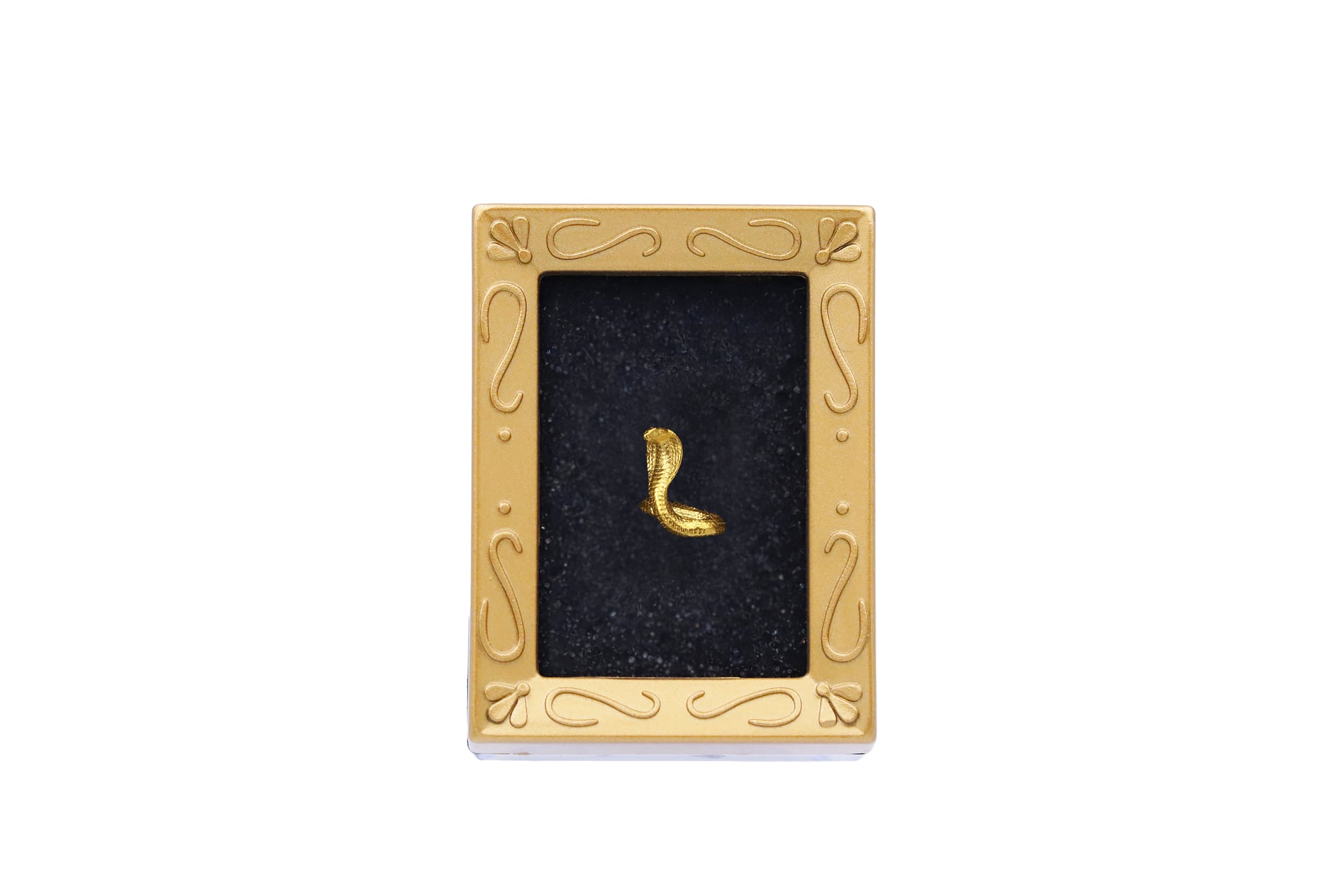 【値下げしました】コブラ金 純金『キングコブラ』約1g ※額縁ケース付き【JUNGOLD】 | JUNGOLD