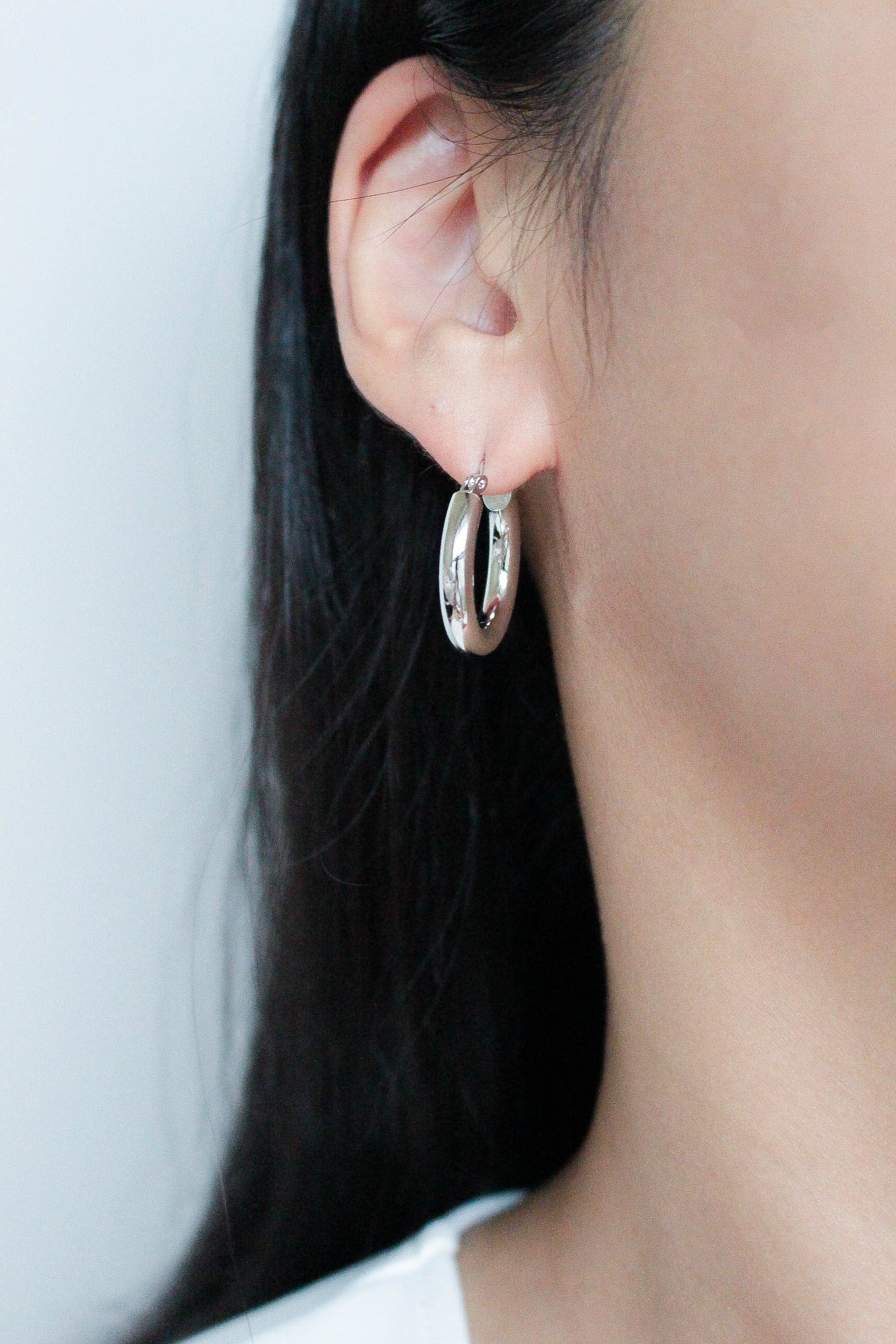 1/28(wed)再販/新色発売 Mid Chubby Hoop Pierce | 金属アレルギー対応