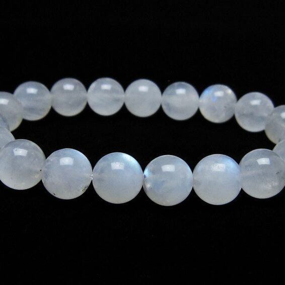 ムーンストーン ブレスレット 11mm 一点物 メール便可 [M便 1/10] 111-44846