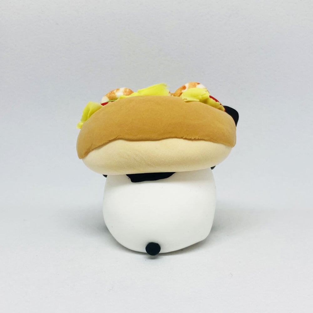 えびアボカドコッペパンダ / 紙粘土 / カトコト